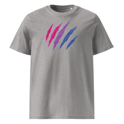 T-shirt en coton biologique : imprimé marque bisexuelle