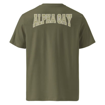 Organic Cotton T-shirt: Alpha Gay