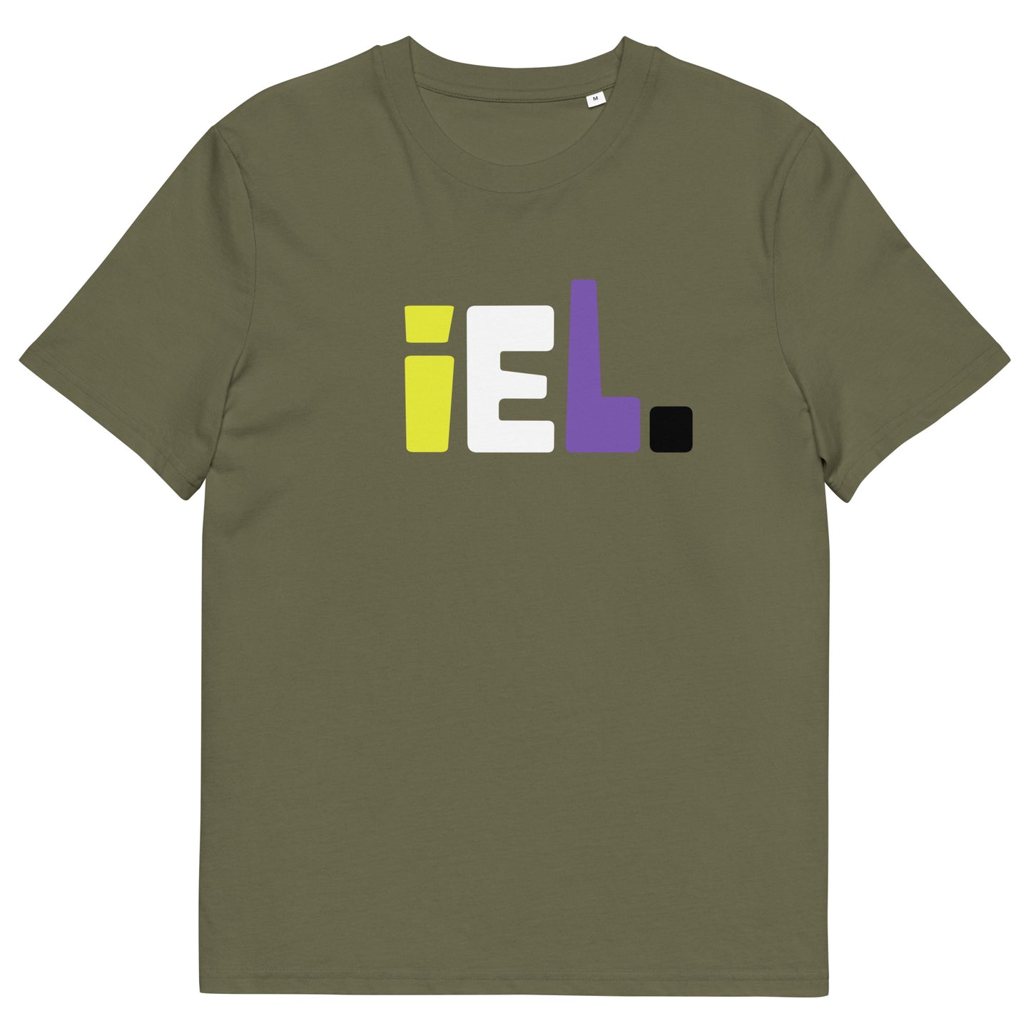 T-shirt en coton biologique Imprimé : iel