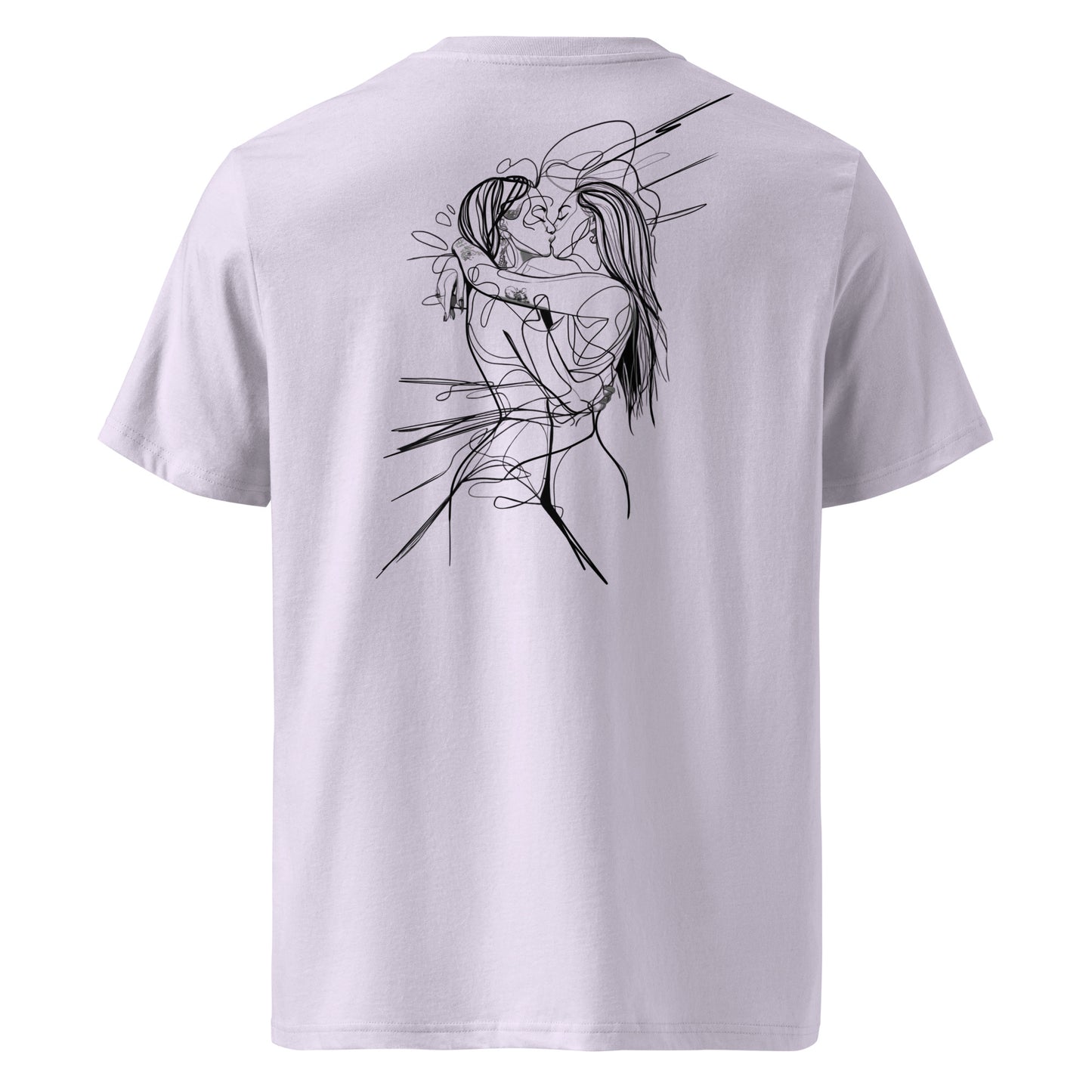 Organic Cotton T-shirt: Love in every line