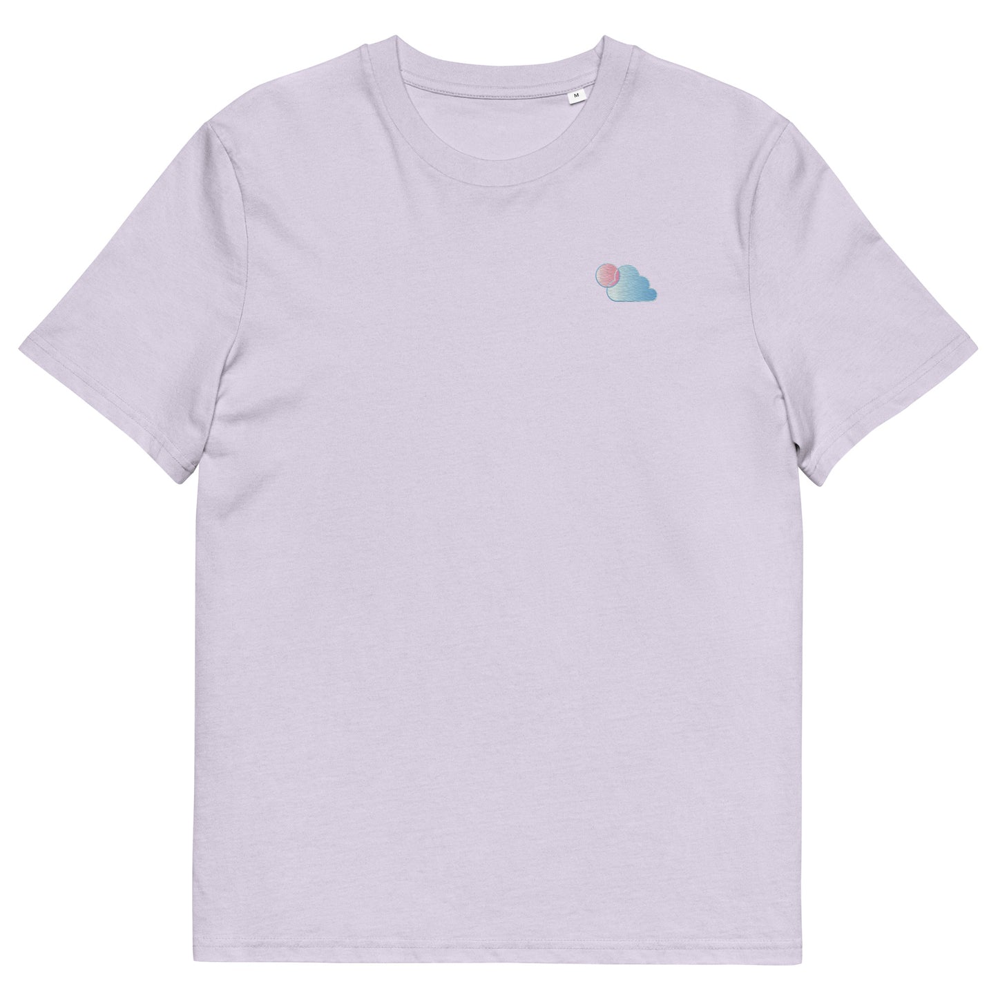 T-shirt en coton biologique : Trans Cloud
