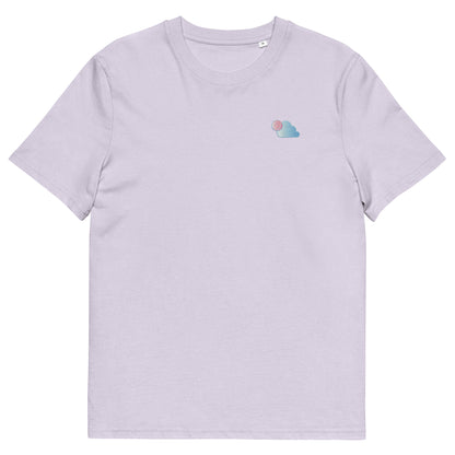 T-shirt en coton biologique : Trans Cloud