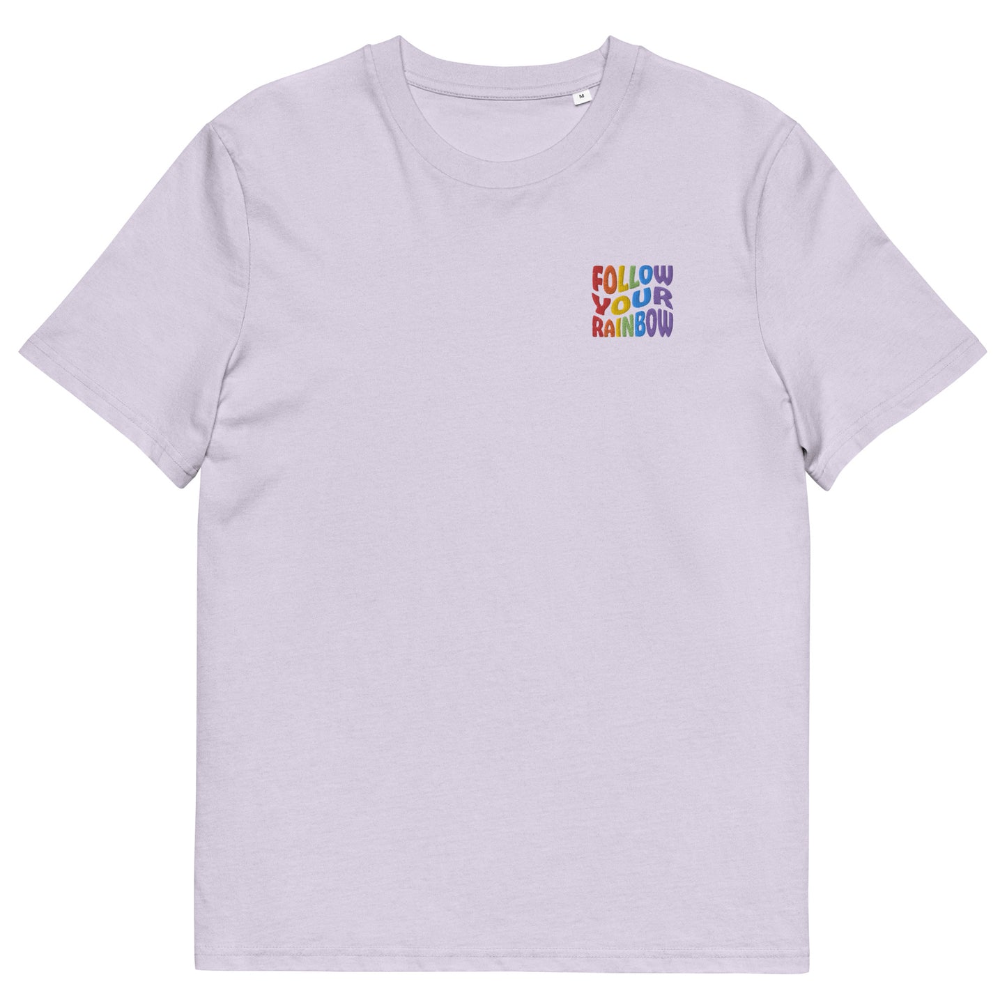 Organic Cotton T-shirt: Follow Your Rainbow