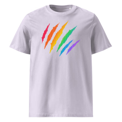 Organic Cotton T-shirt Print: Rainbow Pride Mark