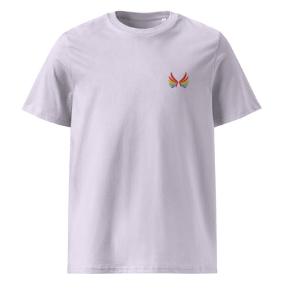 Organic Cotton T-shirt: Wings of Pride