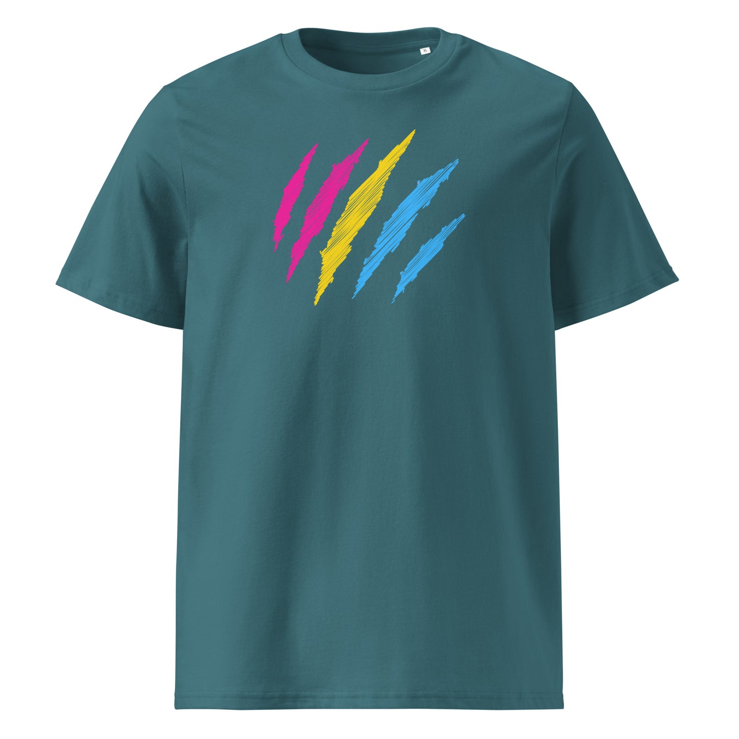 Organic Cotton t-shirt: Pansexual Mark Print