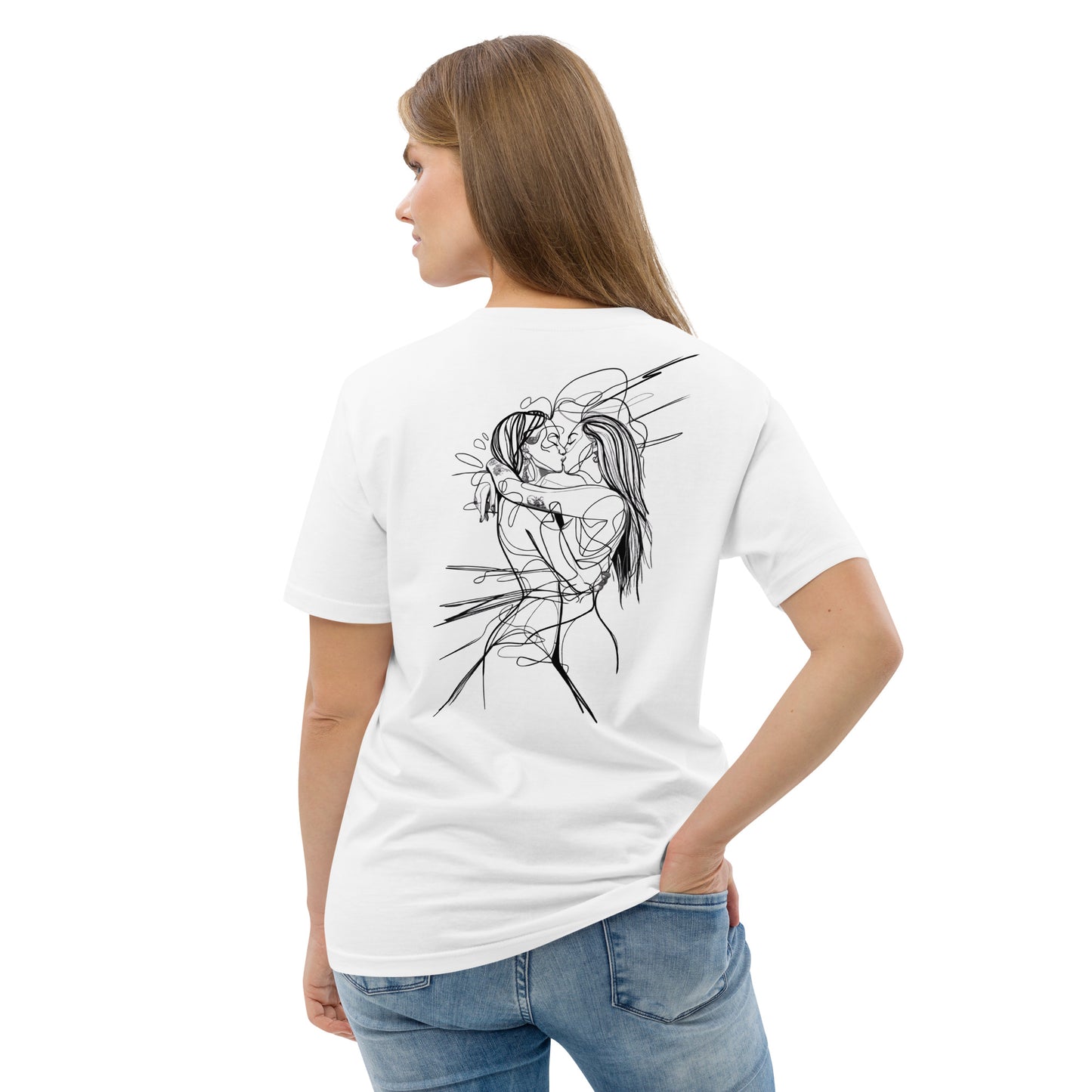 Organic Cotton T-shirt: Love in every line