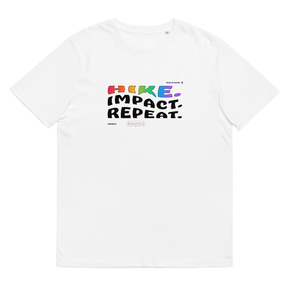 100% Organic Cotton | HIKE. IMPACT. REPEAT Limited Edition Tee