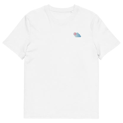 T-shirt en coton biologique : Trans Cloud