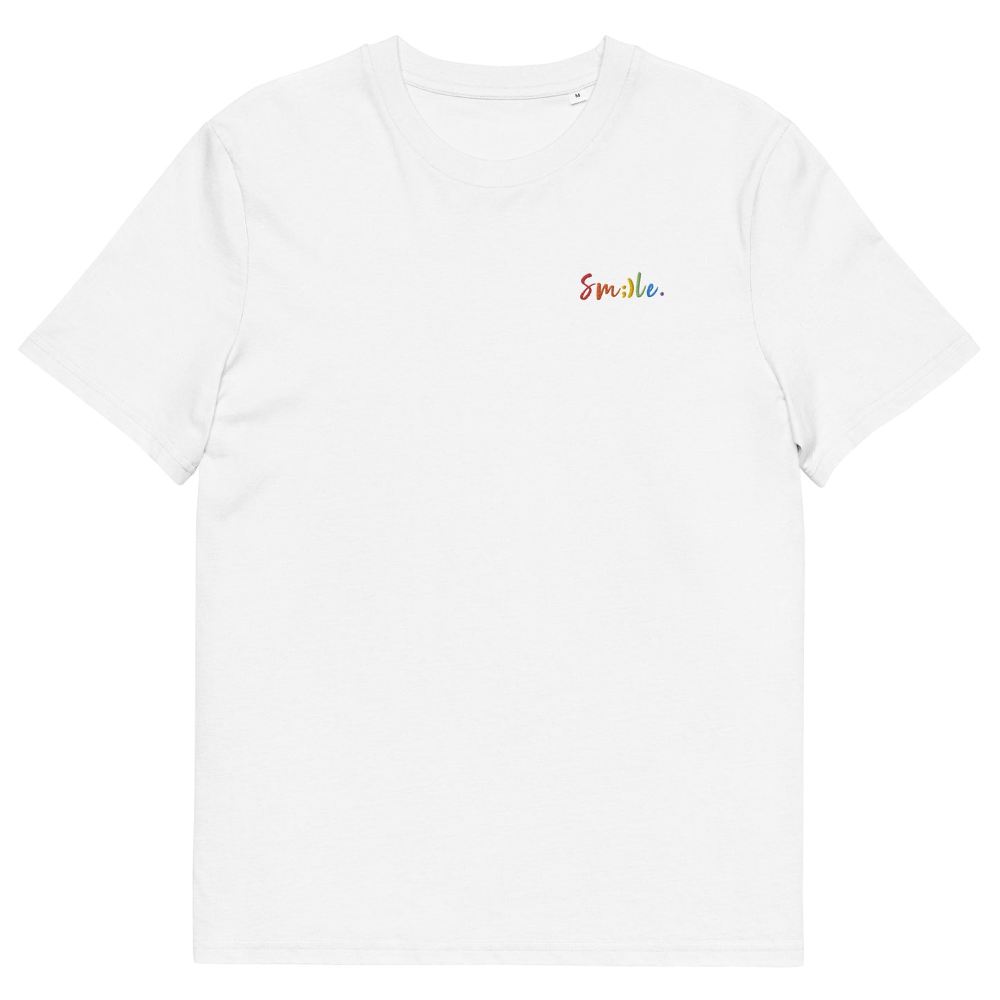 Organic Cotton T-shirt: Rainbow Smile