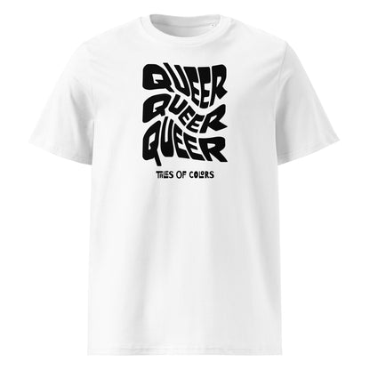 Organic Cotton T-shirt: Queer Twist Print