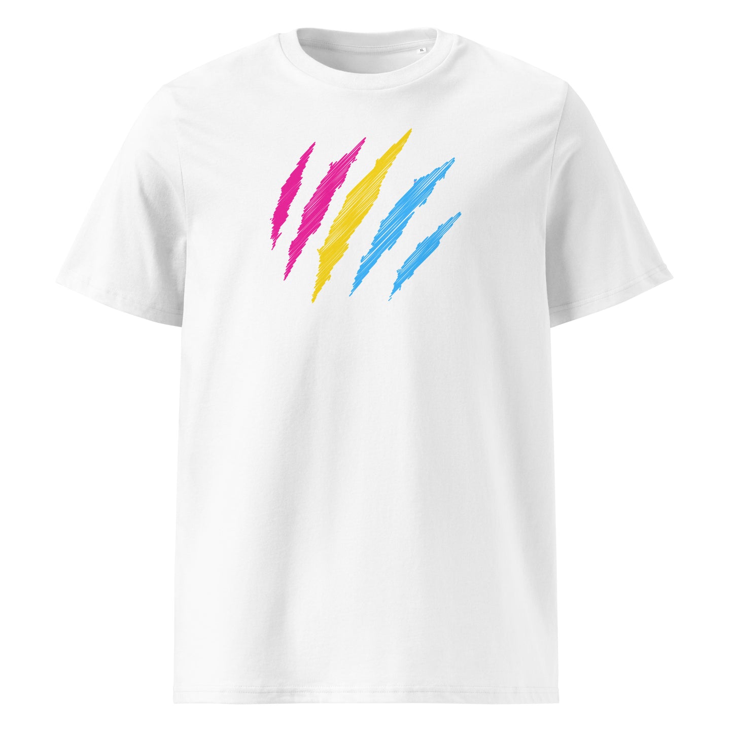 T-shirt en coton biologique : Pansexual Mark Print