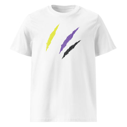 Organic Cotton T-shirt: Non-Binary Mark Print