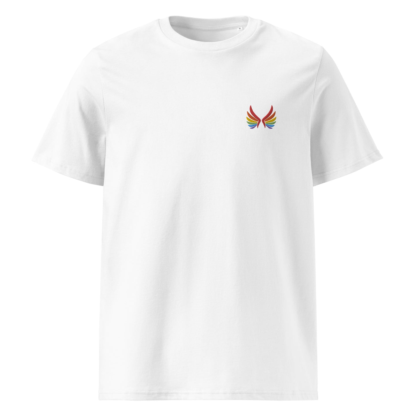 Organic Cotton T-shirt: Wings of Pride