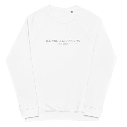 Organic Sweatshirt: Rainbow Rebellion