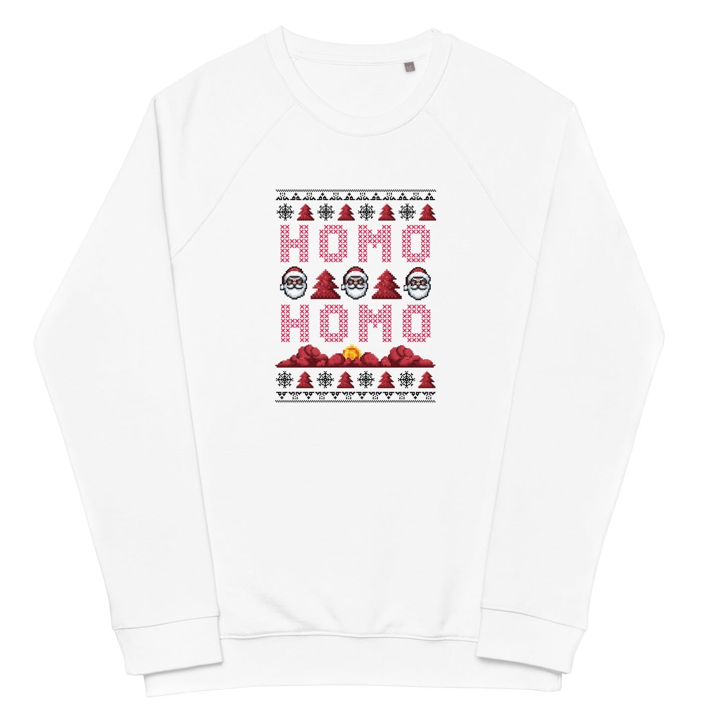Organic Raglan Sweatshirt: HOMO