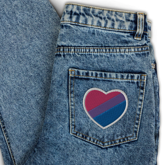Bisexual Embroidered patch