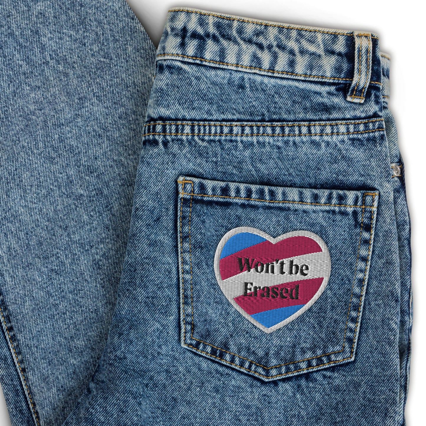Trans Awareness Embroidered patch