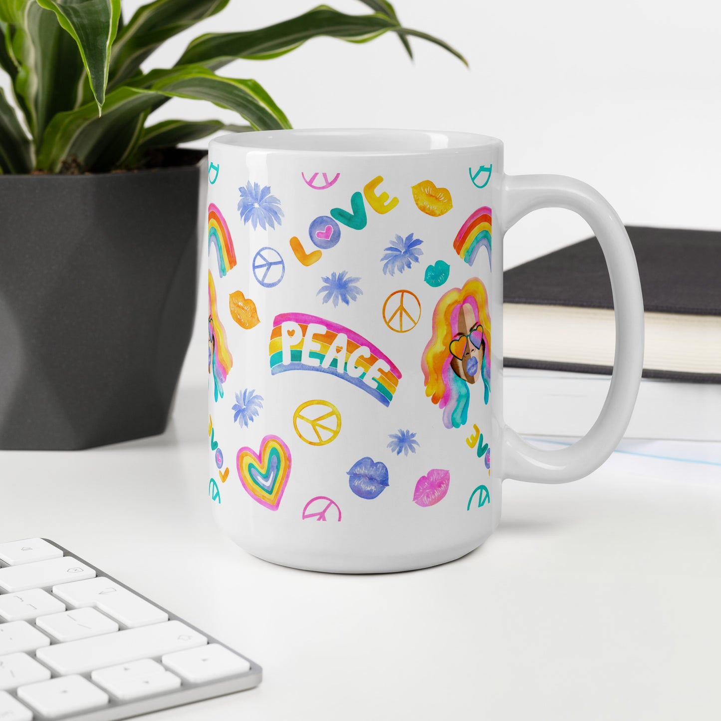 Pride & Peace mug